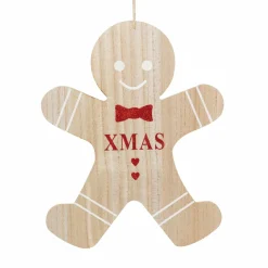 Déco Et Objet De Noël|Décoration De Sapin|Feeric Lights & Christmas Suspension de Noël (H35 cm) Petit sablé Naturel