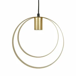 Lampe Suspension|OSTARIA Suspension lumineuse métal (D25,5 cm) Saturne Or
