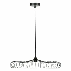 Lampe Suspension|OSTARIA Suspension lumineuse métal (D65,5 cm) Lisa Noir