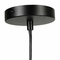 Lampe Suspension|OSTARIA Suspension lumineuse métal et bambou (D36 cm) Envertito Beige