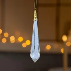 Décoration De Sapin|KAEMINGK Suspension précieuse (H11 cm) Stalactite diamant Transparent