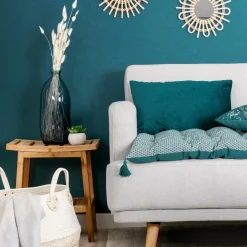 Pouf De Rangement|ATMOSPHERA Tabouret de rangement (H46 cm) Harmony Naturel