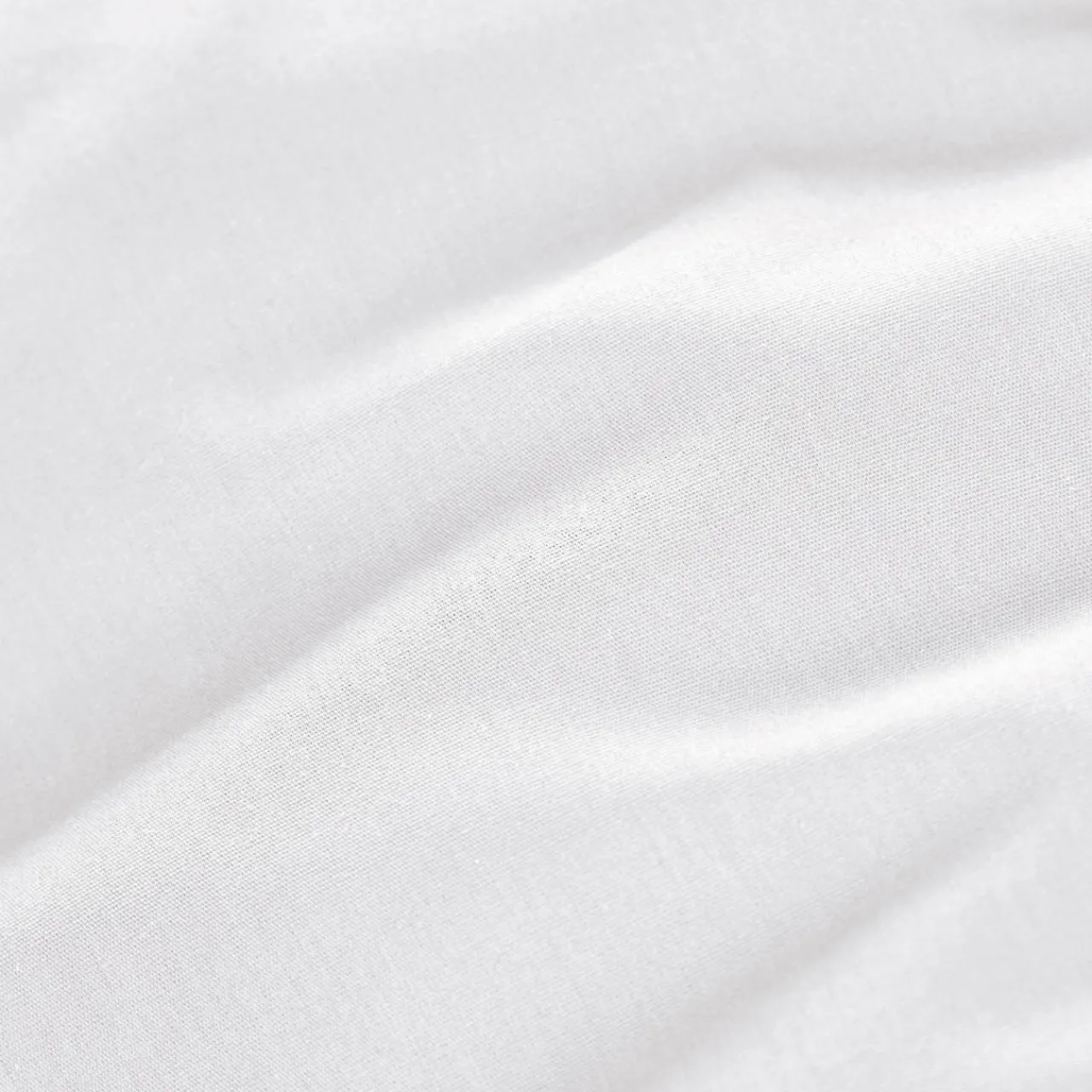 Taie D'Oreiller, Traversin|EMINZA Taie de traversin percale de coton (L185 cm) Cali Blanc