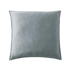 Taie D'Oreiller, Traversin|EMINZA Taie d'oreiller carrée lyocell Tencel™ lavé (63 x 63 cm) Olivia stone Bleu