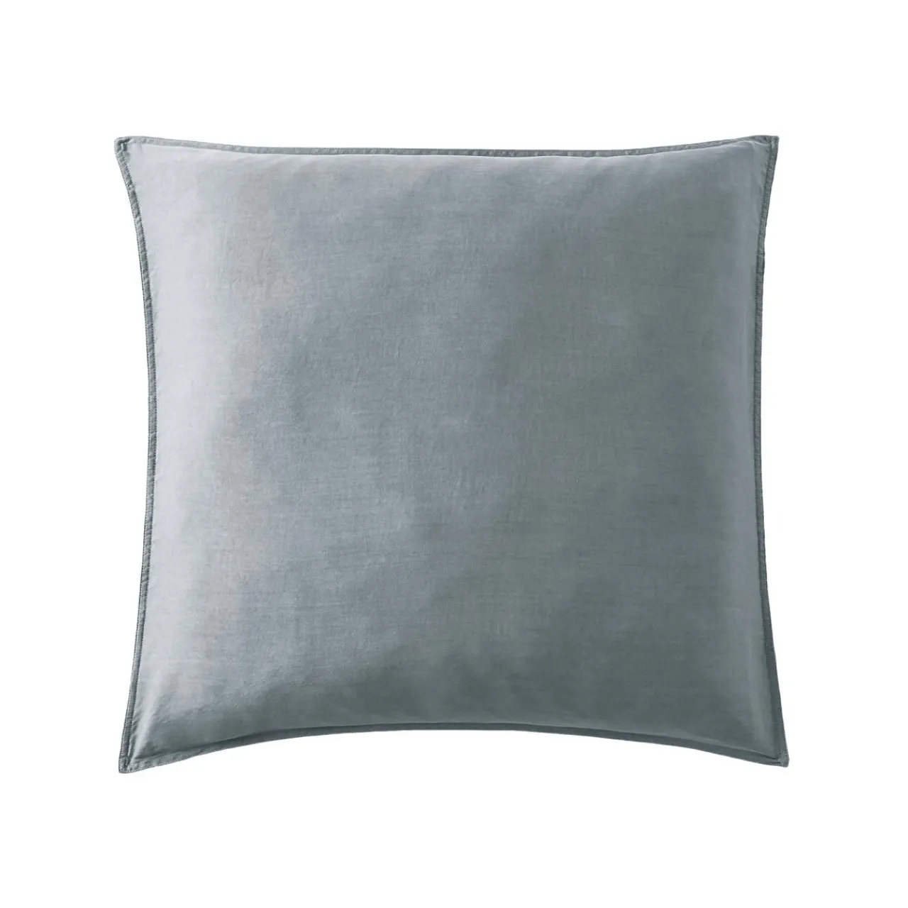 Taie D'Oreiller, Traversin|EMINZA Taie d'oreiller carrée lyocell Tencel™ lavé (63 x 63 cm) Olivia stone Bleu