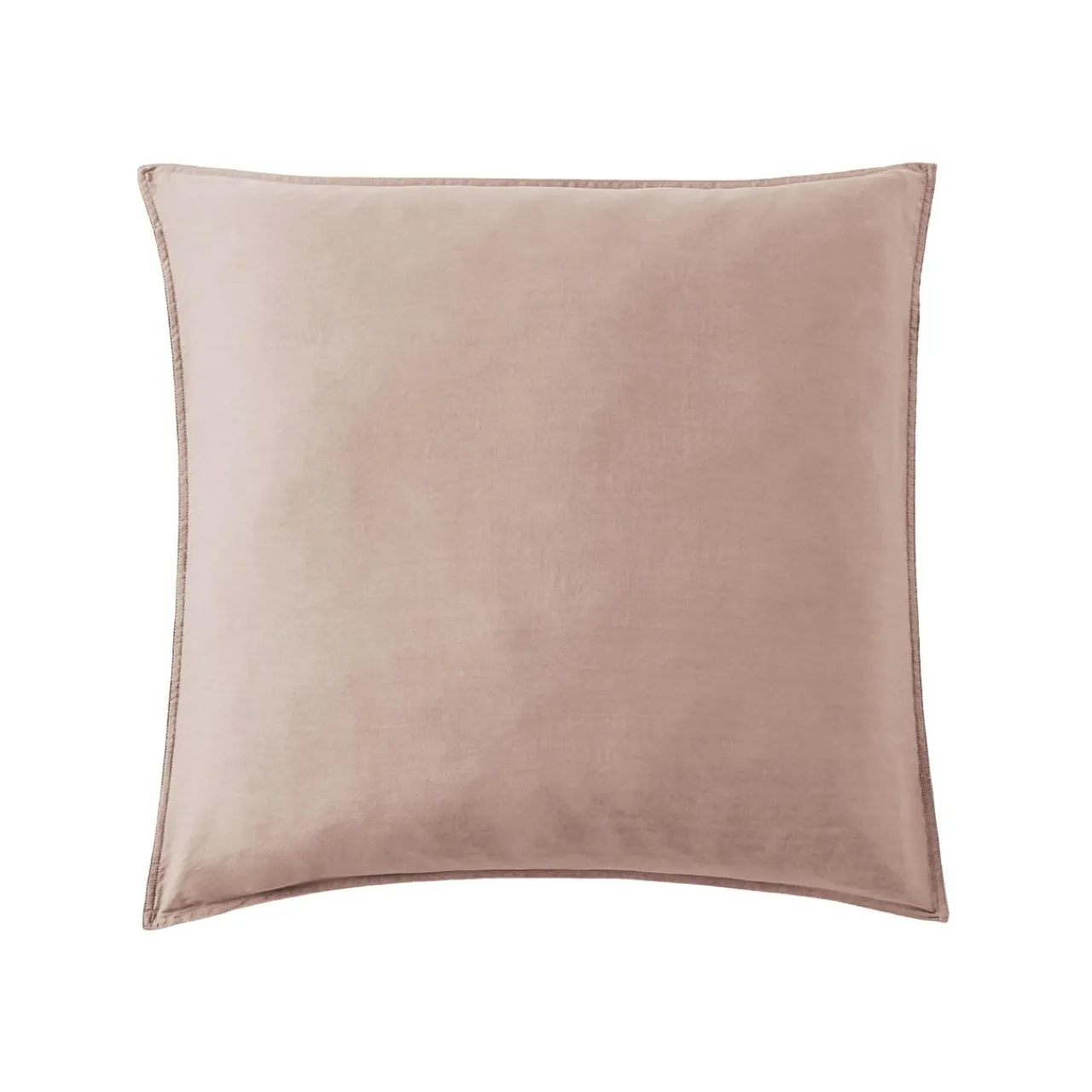 Taie D'Oreiller, Traversin|EMINZA Taie d'oreiller carrée lyocell Tencel™ lavé (63 x 63 cm) Olivia blush Rose