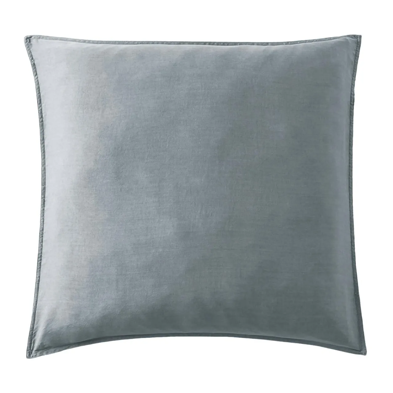 Taie D'Oreiller, Traversin|EMINZA Taie d'oreiller carrée lyocell Tencel™ lavé (80 x 80 cm) Olivia stone Bleu