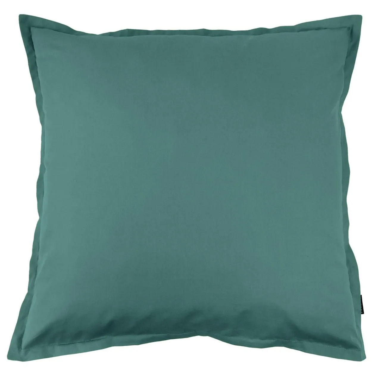 Taie D'Oreiller, Traversin|EMINZA Taie d'oreiller carrée percale de coton (80 x 80 cm) Cali Bleu canard