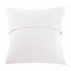 Taie D'Oreiller, Traversin|EMINZA Taie d'oreiller quadruple gaze de coton (80 x 80 cm) Victoria x Gaïa chantilly Blanc