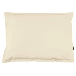Taie D'Oreiller, Traversin|EMINZA Taie d'oreiller rectangulaire percale de coton (50 x 80 cm) Cali Beige