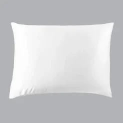 Taie D'Oreiller, Traversin|EMINZA Taie d'oreiller rectangulaire soie de mûrier (50 x 70 cm) Mizuki he Blanc