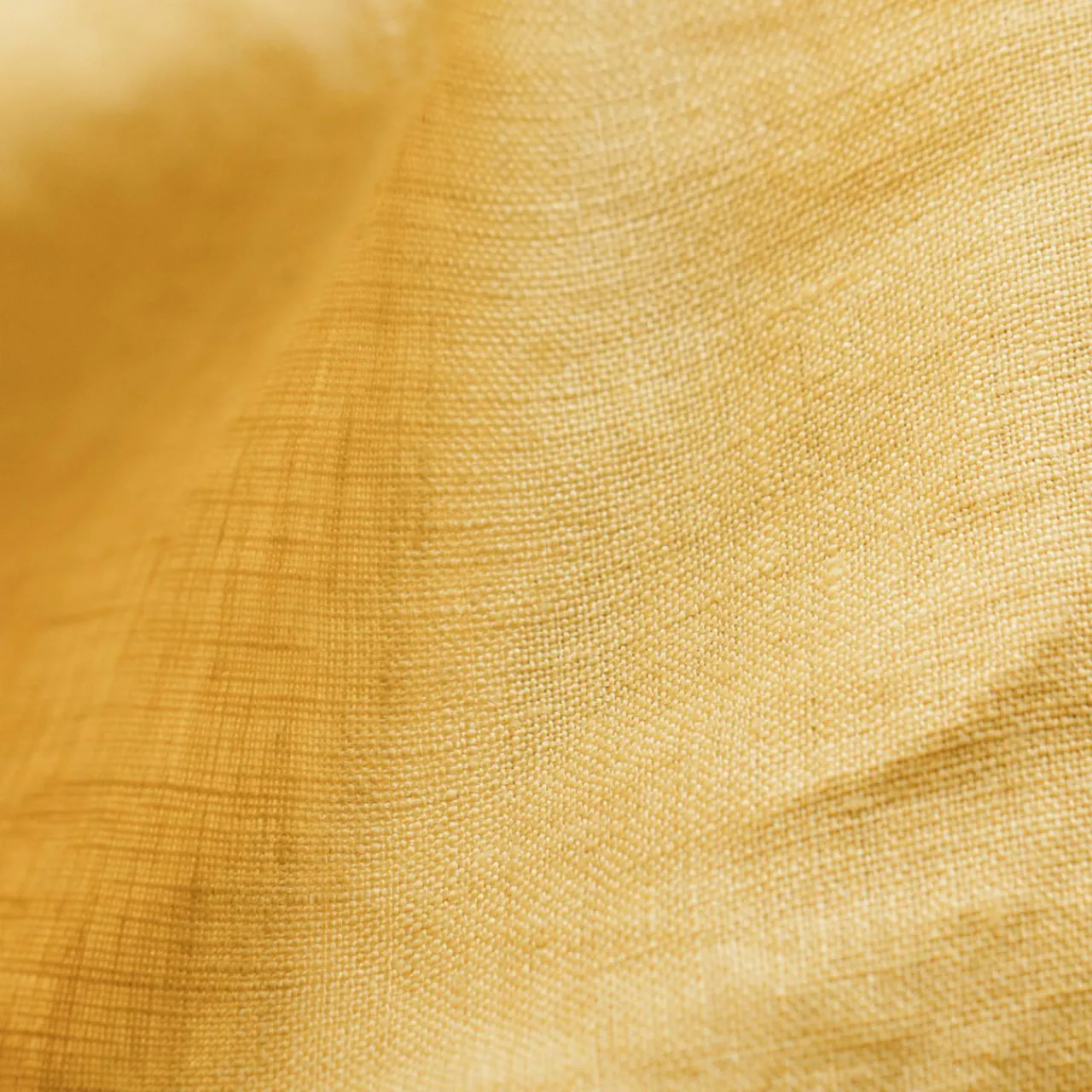 Taie D'Oreiller, Traversin|EMINZA Taie d'oreiller rectangulaire lin lavé (50 x 70 cm) Louise Jaune moutarde