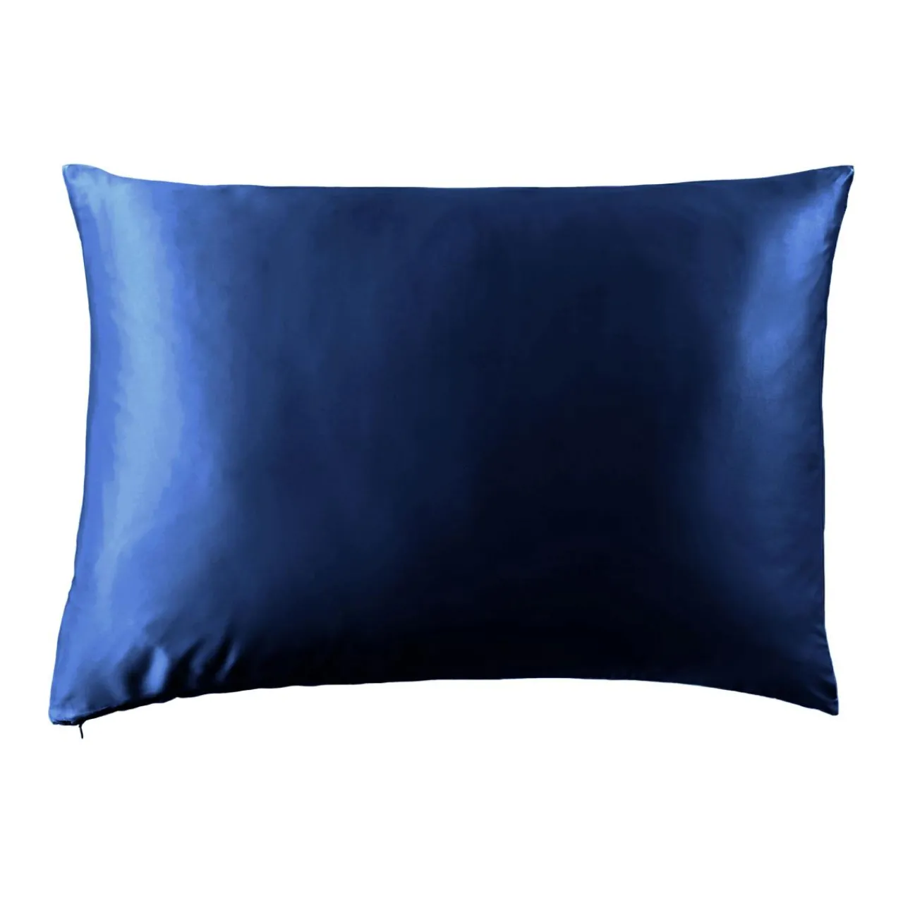 Taie D'Oreiller, Traversin|EMINZA Taie d'oreiller rectangulaire soie de mûrier (50 x 80 cm) Mizuki Bleu marine