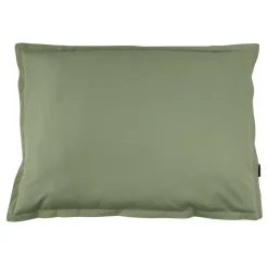 Taie D'Oreiller, Traversin|EMINZA Taie d'oreiller rectangulaire percale de coton (50 x 80 cm) Cali Vert romarin