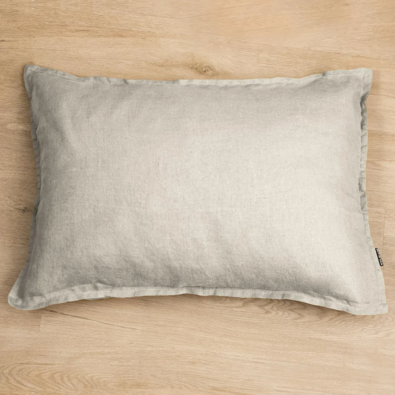 Taie D'Oreiller, Traversin|EMINZA Taie d'oreiller rectangulaire lin lavé (50 x 70 cm) Louise Beige