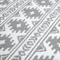 Tapis De Chambre/Salon|LOVELY CASA Tapis (170 cm) Calixte Gris