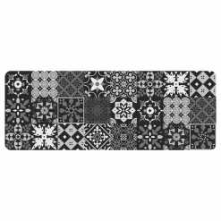 Tapis De Cuisine|DOUCEUR D'INTERIEUR Tapis antidérapant (45 x 120 cm) Salou Gris