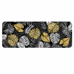 Tapis De Cuisine|DOUCEUR D'INTERIEUR Tapis antidérapant (45 x 120 cm) Blue Bay Noir