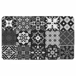Tapis De Cuisine|DOUCEUR D'INTERIEUR Tapis antidérapant (45 x 75 cm) Salou Gris