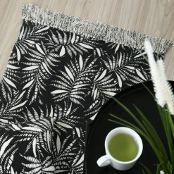 Tapis De Chambre/Salon|STOF Tapis coton (60 x 90 cm) Ziana Noir