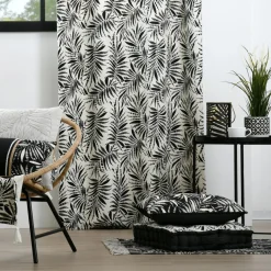 Tapis De Chambre/Salon|STOF Tapis coton (60 x 90 cm) Ziana Noir