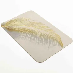 Linge De Bain|Tapis De Bain|douceur d'intu017drieur Tapis de bain antidérapant (80 x 50 cm) Angelica Ecru