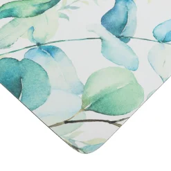 Linge De Bain|Tapis De Bain|TENDANCE Tapis de bain caoutchouc naturel antidérapant (45 x 60 cm) Eden Garden Vert