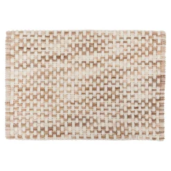 Linge De Bain|Tapis De Bain|5 Five Simply Smart Tapis de bain coton (50 x 75 cm) Tresse Taupe