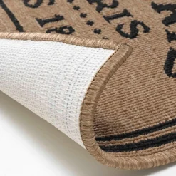 Tapis De Cuisine|Tapis Multi-Usage|DOUCEUR D'INTERIEUR Tapis de cuisine (50 x 80 cm) Troquet Beige