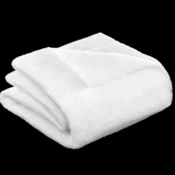 Cache Pied Sapin|Feeric Lights & Christmas Tapis de neige rectangulaire (100 x 100 cm) pailletté Blanc