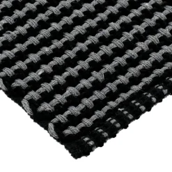 Tapis De Chambre/Salon|TENDANCE Tapis de salon coton (50 x 120 cm) Mimetisme Gris et noir Anthracite