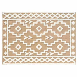 Tapis De Chambre/Salon|DOUCEUR D'INTERIEUR Tapis de salon jute et coton (120 x 170 cm) Medine Beige