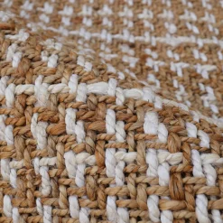 Tapis De Chambre/Salon|EMINZA Tapis de salon rectangulaire jute tissée main (160 x 230 cm) Weston Marron