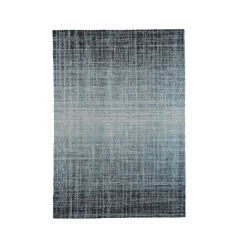 Tapis De Chambre/Salon|EMINZA Tapis de salon rectangulaire jacquard (140 x 200 cm) Shiraz Argent