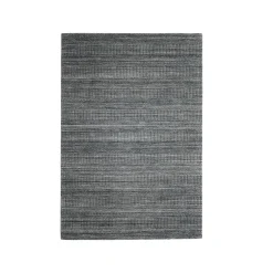 Tapis De Chambre/Salon|EMINZA Tapis de salon rectangulaire matière recyclée (160 x 230 cm) Aiko Gris