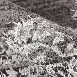 Tapis De Chambre/Salon|EMINZA Tapis de salon rectangulaire jacquard (140 x 200 cm) Sana Gris