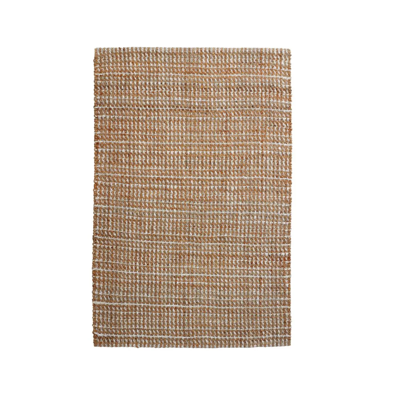 Tapis De Chambre/Salon|EMINZA Tapis de salon rectangulaire jute tissée main (140 x 200 cm) Weston Marron