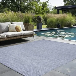 Tapis D'Extérieur|Tapis D'Extérieur|L'EFFET PAPILLON Tapis d'extérieur rectangulaire (160 x 230 cm) Hugo Galet Gris clair