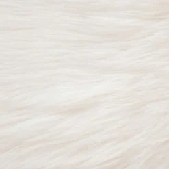 Tapis Enfant|Tapis Enfant|Atmosphera createur d'interieur for kids Tapis fausse fourrure (90 x 60 cm) Fisher Blanc