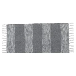 Tapis De Chambre/Salon|TENDANCE Tapis salon coton (45 x 90 cm) Ambre Gris