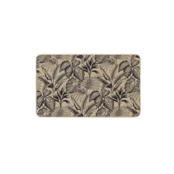 Tapis De Cuisine|Tapis Multi-Usage|douceur d'intu017drieur Tapis tissé antidérapant (45 x 75 cm) Stylis Noir