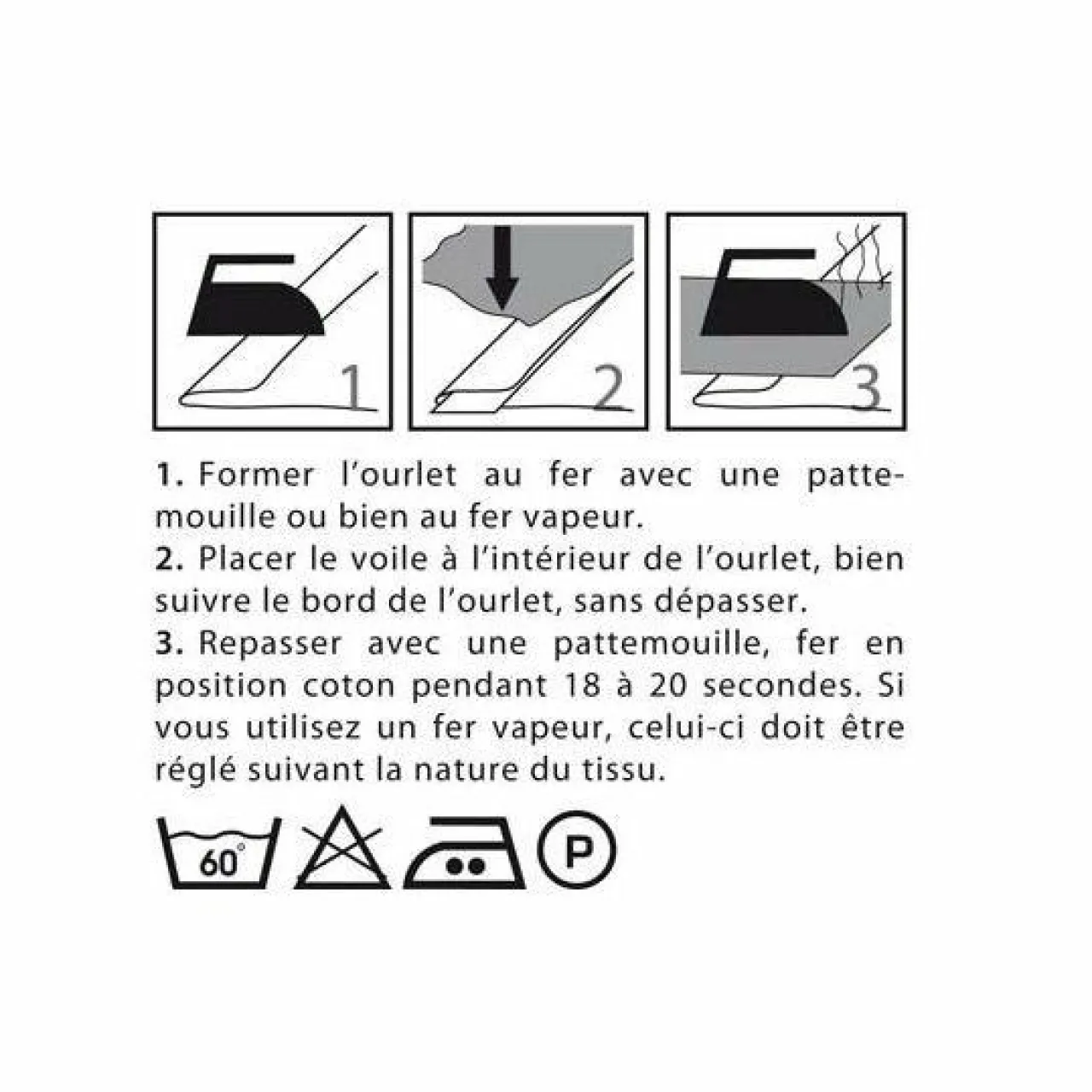 Embrasse, Pince Et Anneaux|LUANCE Thermocollant Blanc