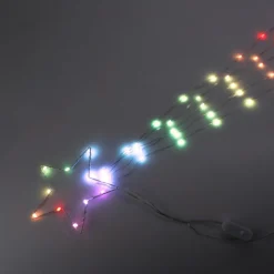 Déco Et Objet De Noël|Déco Et Objet Lumineux|KOOPMAN Étoile lumineuse Digitale 85 LED H20 cm Star Multicolore