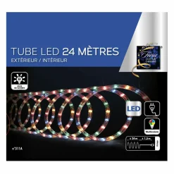 Guirlande Lumineuse Grand Format|Guirlande Lumineuse|Feeric Lights & Christmas Tube lumineux 432 LED (24 m) Multicolore