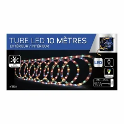 Guirlande Lumineuse|Feeric Lights & Christmas Tube lumineux 180 LED (10 m) Multicolore