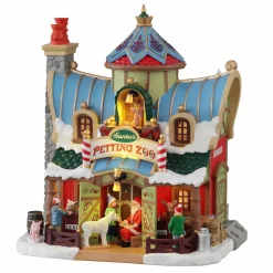 Village De Noël Lemax|LEMAX Village de Noël à piles lumineux Zoo pour enfants