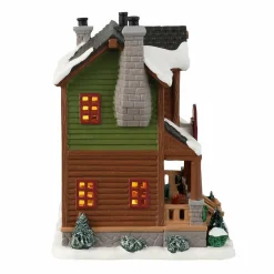 Village De Noël Lemax|LEMAX Village de Noël à piles lumineux Cidrerie White Moutain