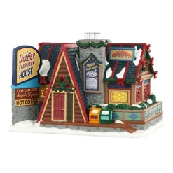 Village De Noël Lemax|LEMAX Village de Noël lumineux Restaurant Dottie's Flapjack