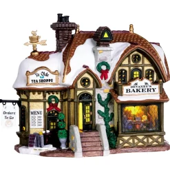 Village De Noël Lemax|LEMAX Village de Noël lumineux Boulangerie Devaney's