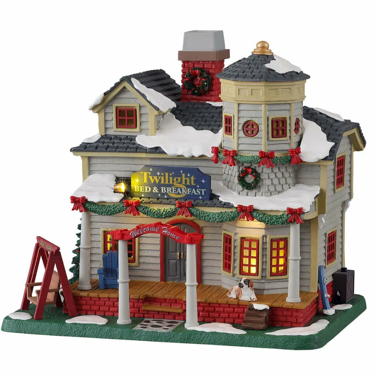 Village De Noël Lemax|LEMAX Village de Noël lumineux Crépuscule Bed & breakfast
